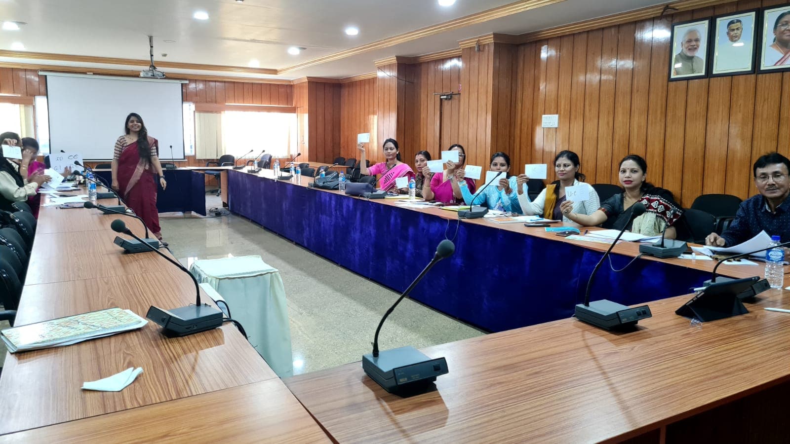 Teacher training session with educators in Assam